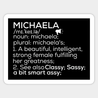 Michaela Name Michaela Definition Michaela Female Name Michaela Meaning Sticker